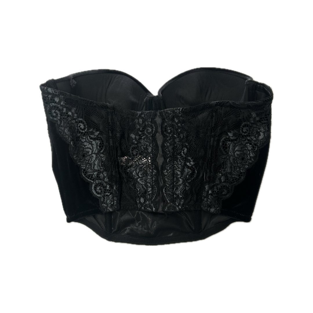 VICTORIA'S SECRET BLACK BUSTIER