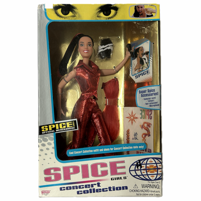 SPICE GIRLS "MELANIE C." DOLL CONCERT COLLECTION 1998 NEW IN BOX