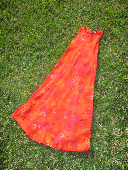 MY MICHELLE Y2K FLORAL MAXI DRESS