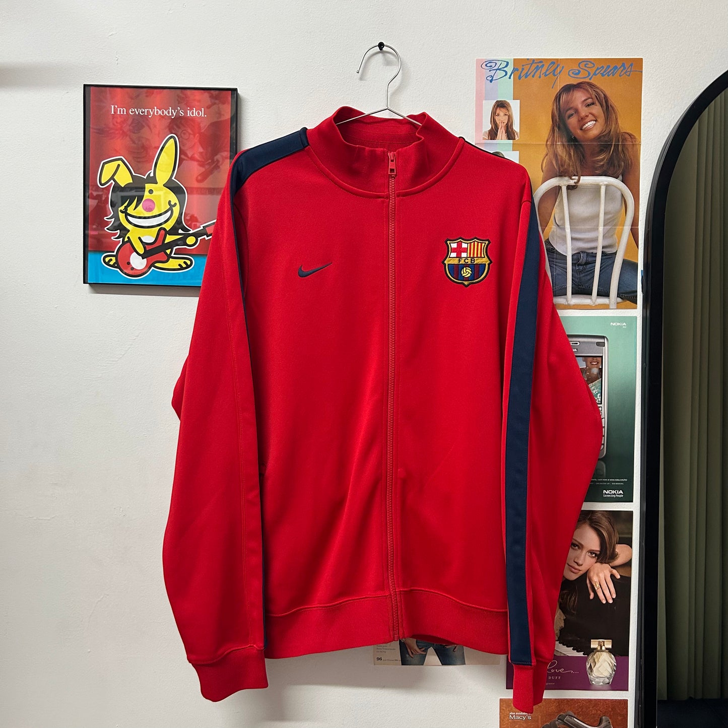 NIKE FCB SOCCER JACKET