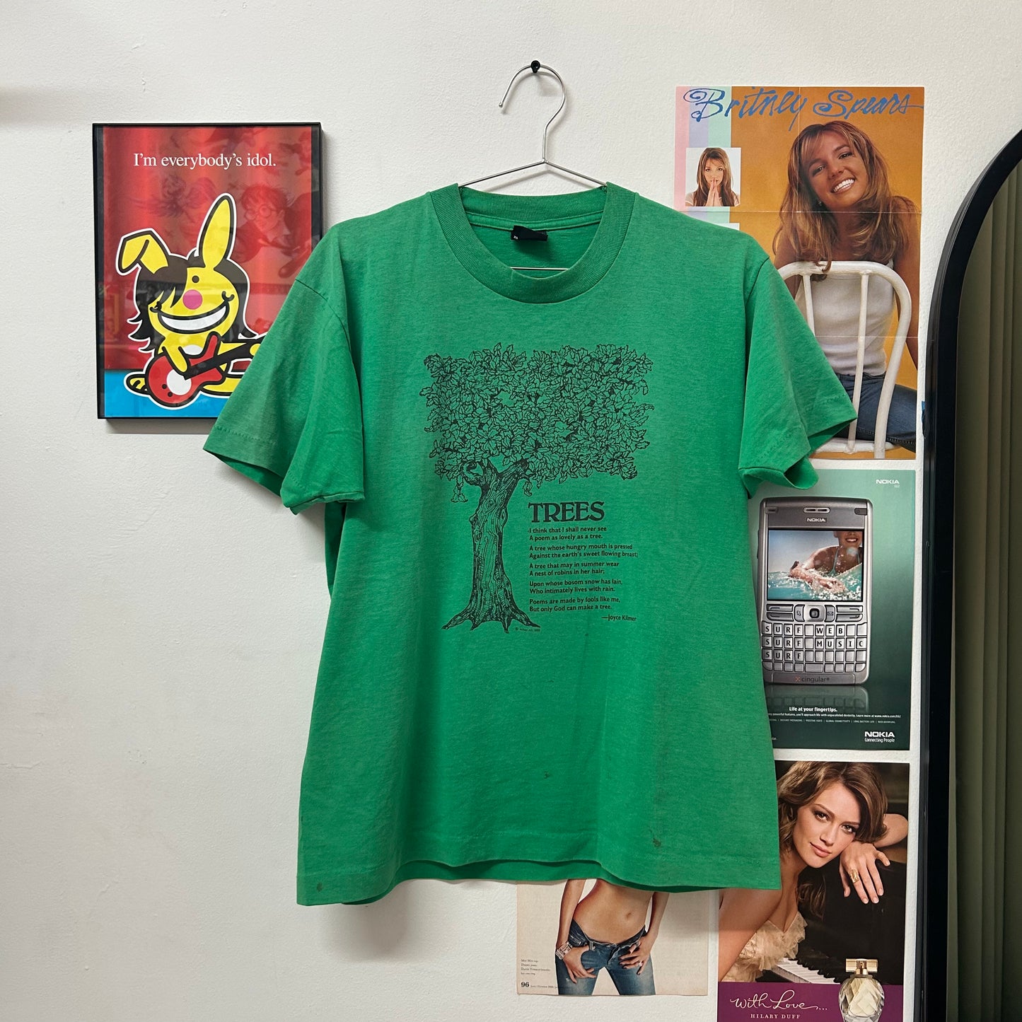 TREES BY JOYCE KILMER VTG T-SHIRT