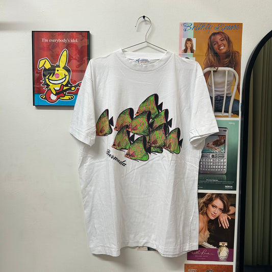 BERMUDA FISH VTG T-SHIRT