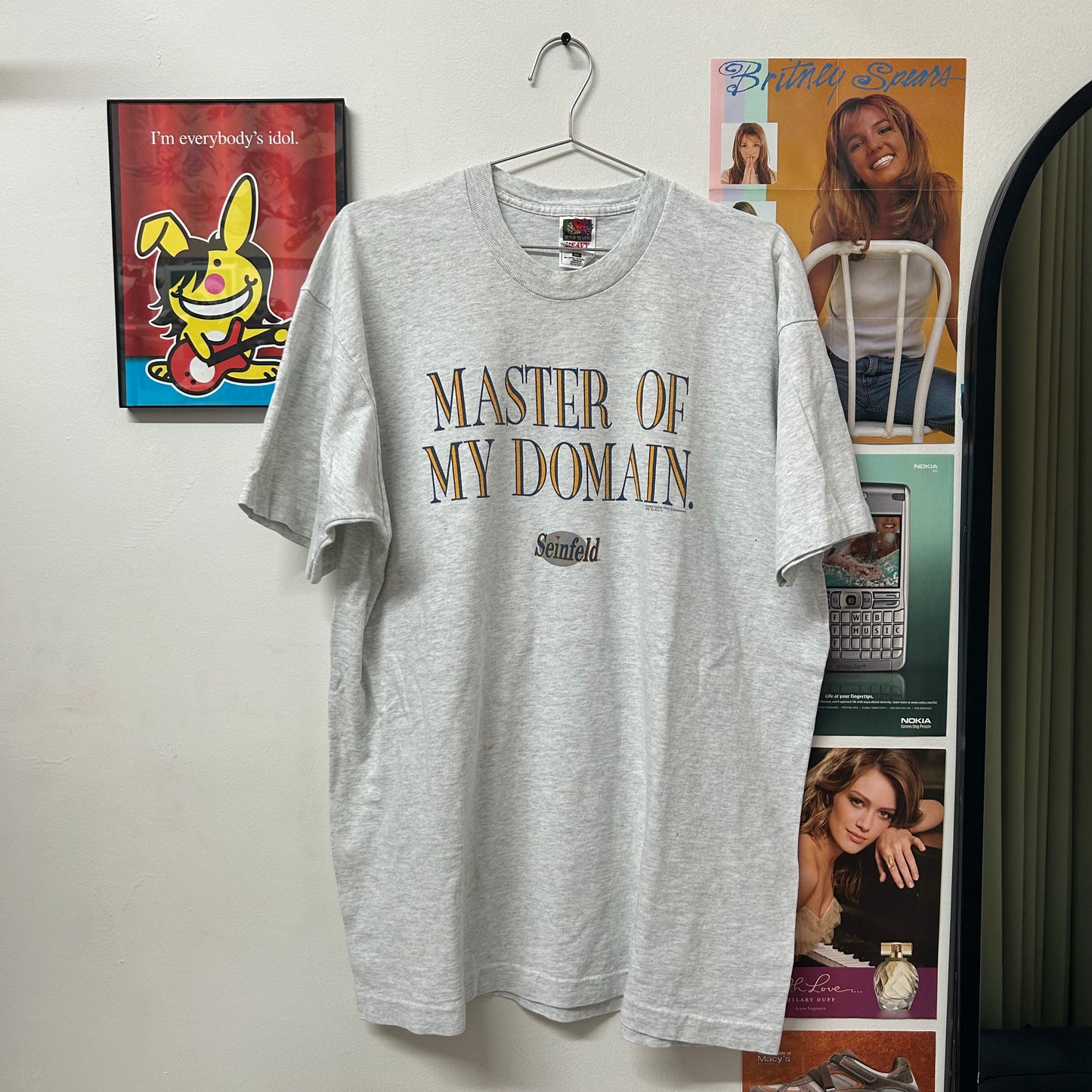 SEINFELD VTG 1995 MASTER OF MY DOMAIN T-SHIRT