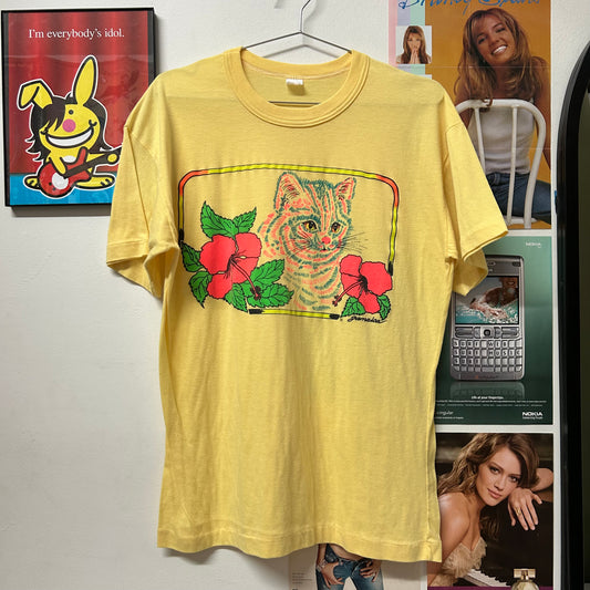 JAMAICA CAT VTG T-SHIRT