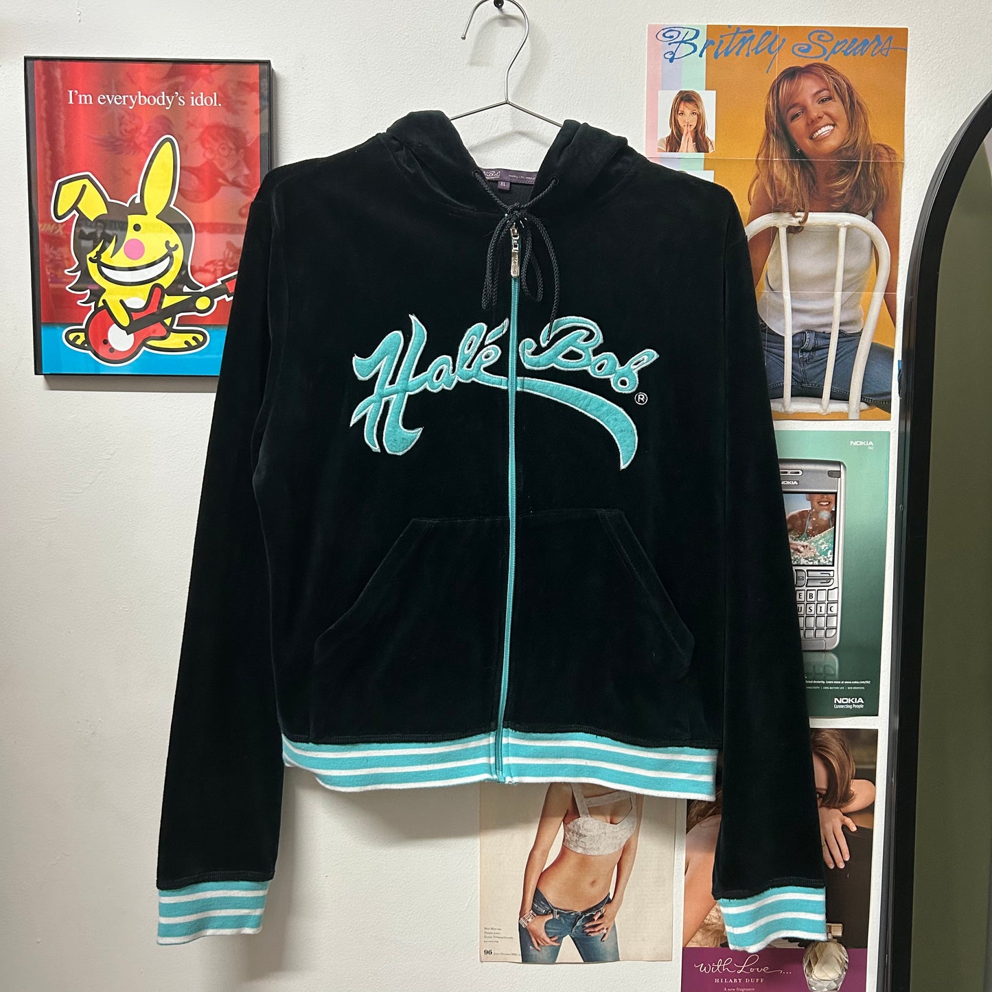 HALE BOB Y2K VELOUR JACKET