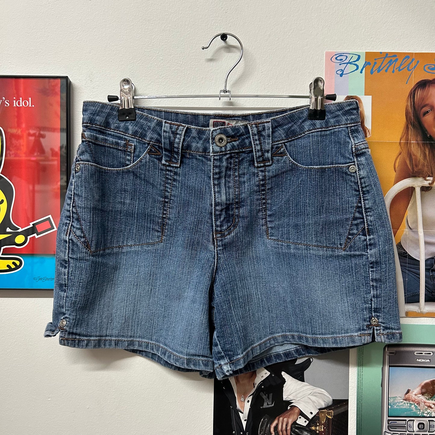 FADED GLORY Y2K DENIM SHORTS