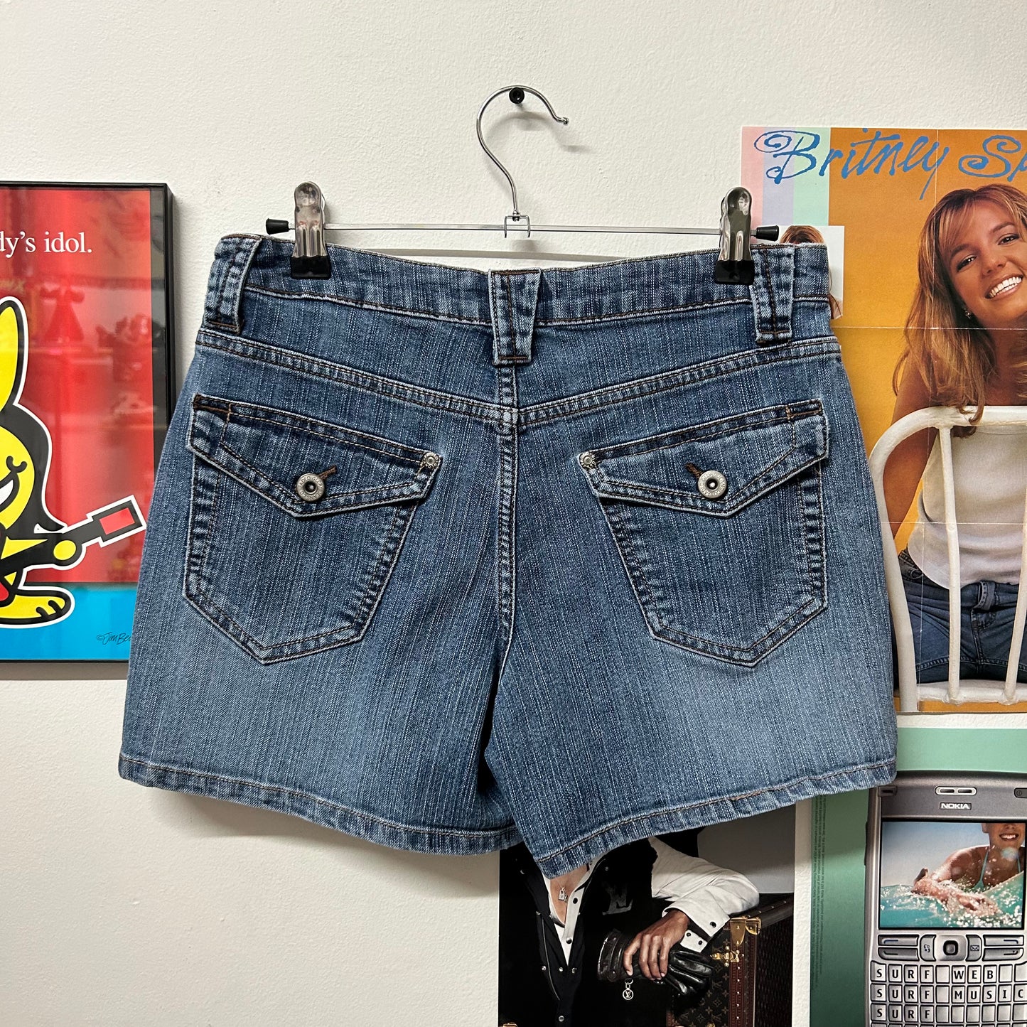 FADED GLORY Y2K DENIM SHORTS