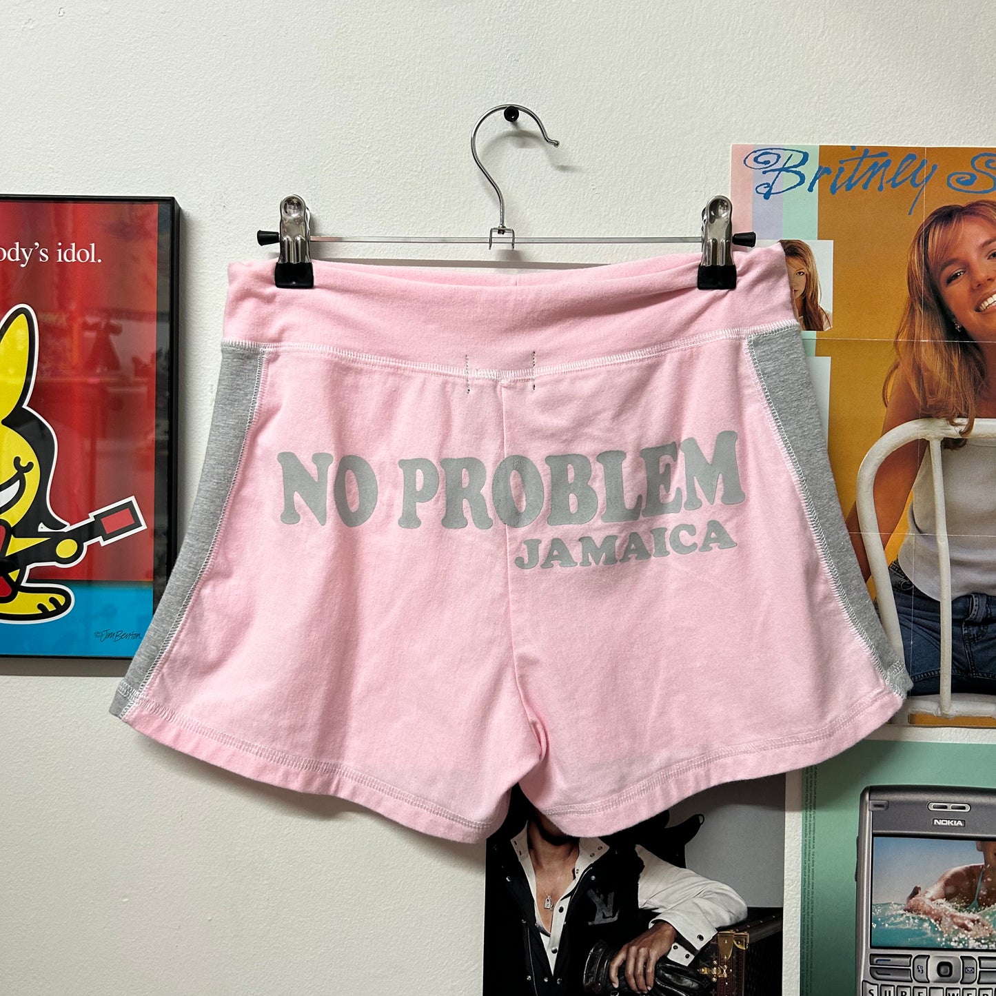 "NO PROBLEM" JAMAICA MICRO SHORTS