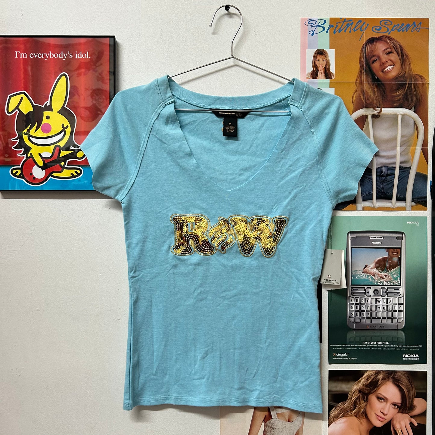 ROCAWEAR Y2K BABY TEE NWT