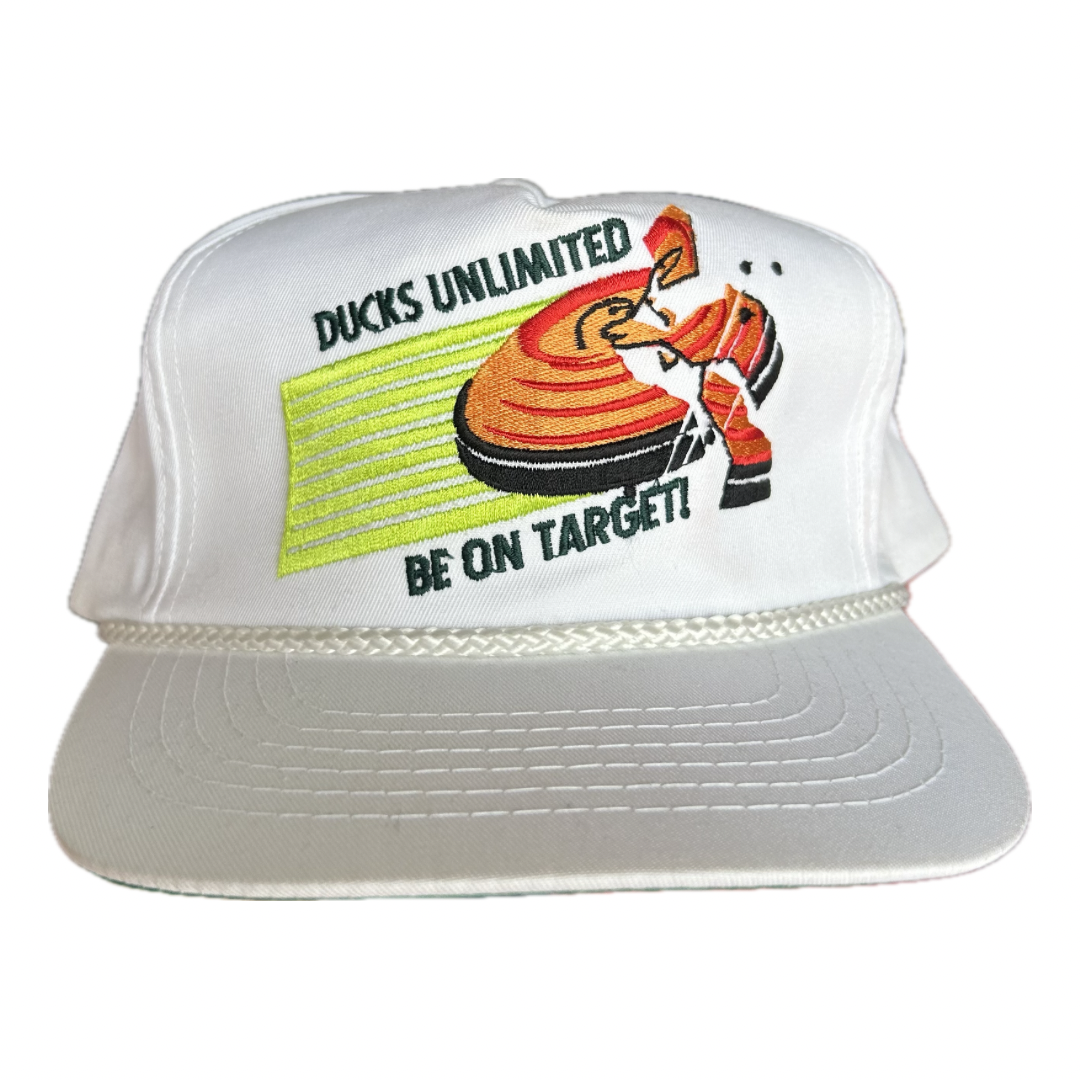 DUCKS UNLIMITED BE ON TARGET! VTG HAT