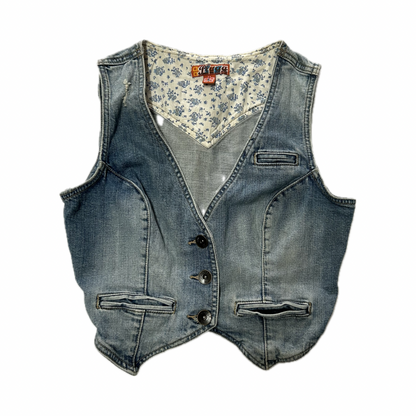 PLUGG Y2K DENIM VEST