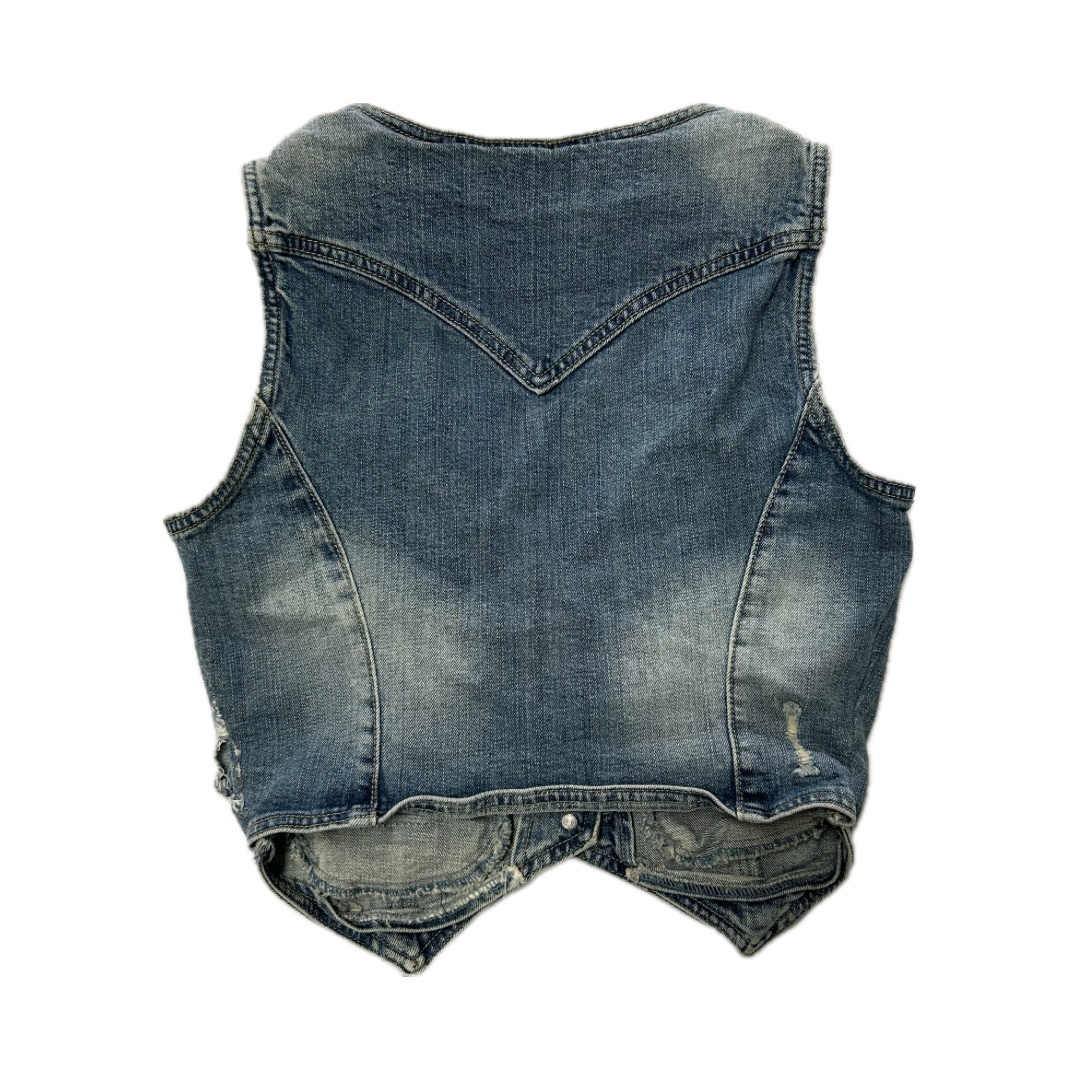 PLUGG Y2K DENIM VEST